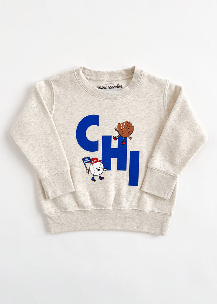 Chi Baseball Game Day Buddies Sweatshirt
