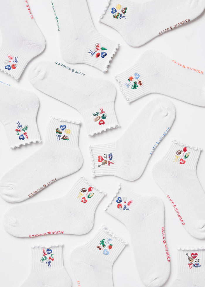 Colorado Icons Ruffle Sock