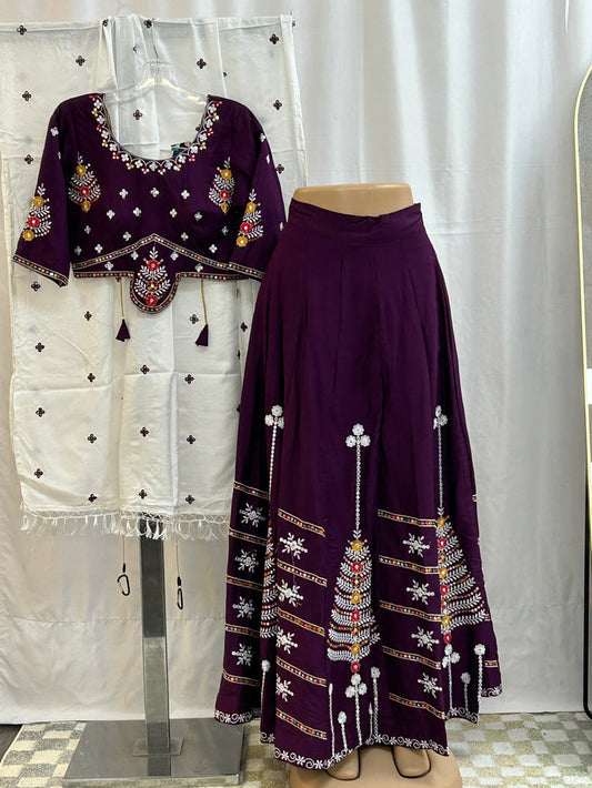 Cotton chaniya choli set - Kurti Connection USA
