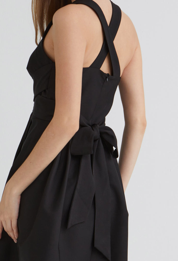 Crossed Charm Mini Dress