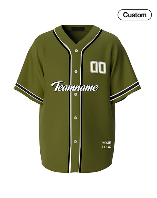 Custom Baseball Jersey - Vector Design - Personalized Gear