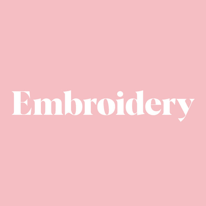 Custom Embroidery
