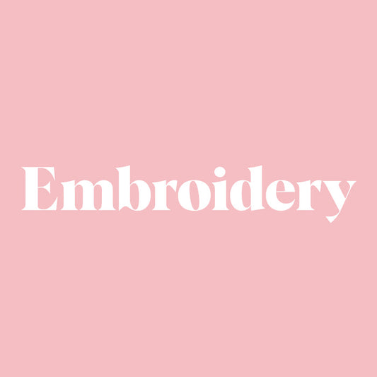 Custom Embroidery