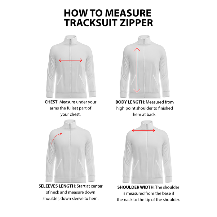 Custom Zip-Up Jacket - Three-Tone Raglan - Personalized