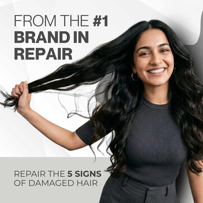 Damaged Hair 3 steps - Sulphate Free Shampoo+Conditioner+Heat Protectant Serum - The Skin Story -