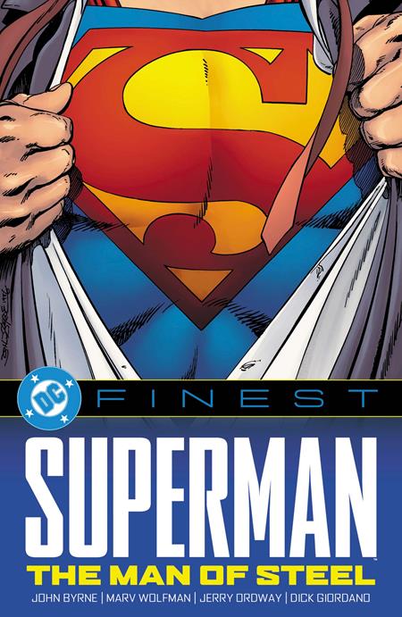 DC FINEST SUPERMAN THE MAN OF STEEL TP FOC August 31, 2026