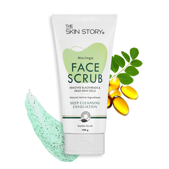 De - Tan & Blackhead Face Scrub - The Skin Story - Scrub