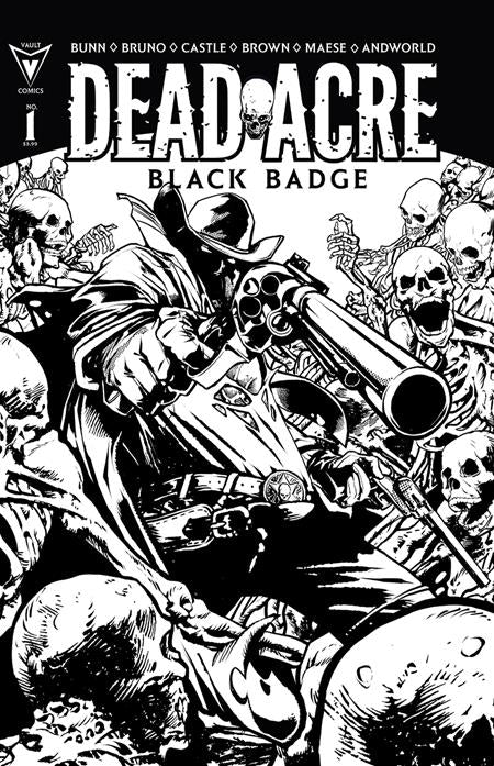 DEAD ACRE #1 CVR E INC 1:4 (40) NATHAN GOODEN B&W VAR