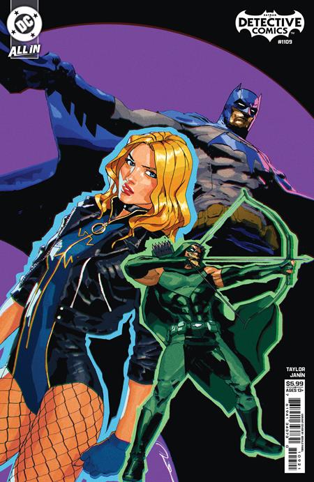 DETECTIVE COMICS #1109 CVR B GERALD PAREL CARD STOCK VAR