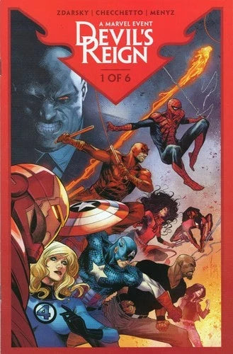 Devil's Reign #1 Marvel Comics 2021