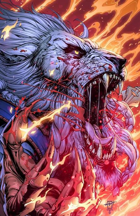 DF INVINCIBLE UNIVERSE BATTLE BEAST #1 JONATHAN URIBE VIRGIN COMICXPOSURE EXCLUSIVE