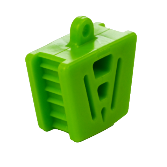 Rubber Medium_Mouth_Props_Green - Dental Installations (Aust) Pty Ltd