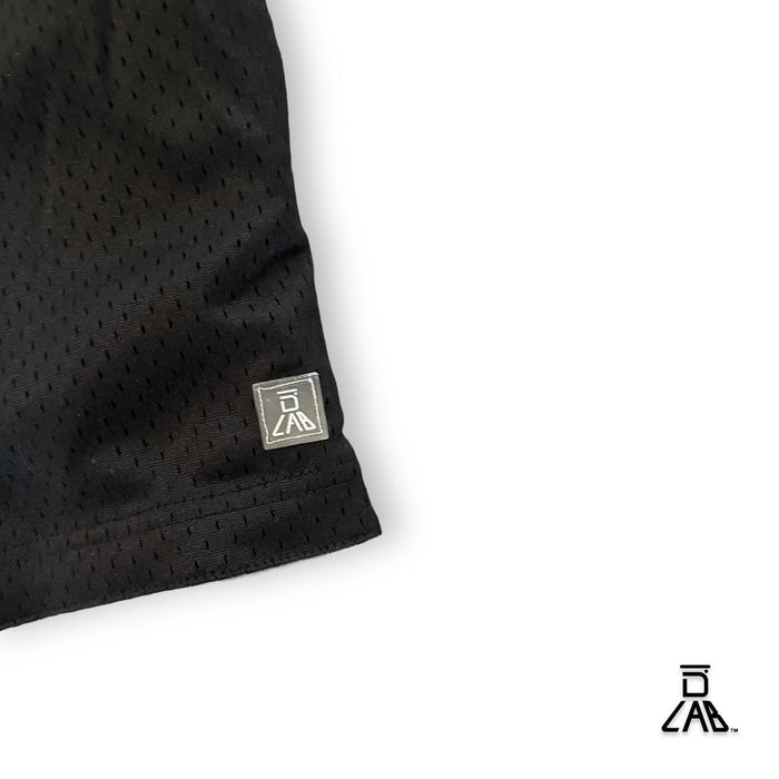 DLAB Men's Mesh Reversible Shorts (BLACK/GREY) - DlabStore