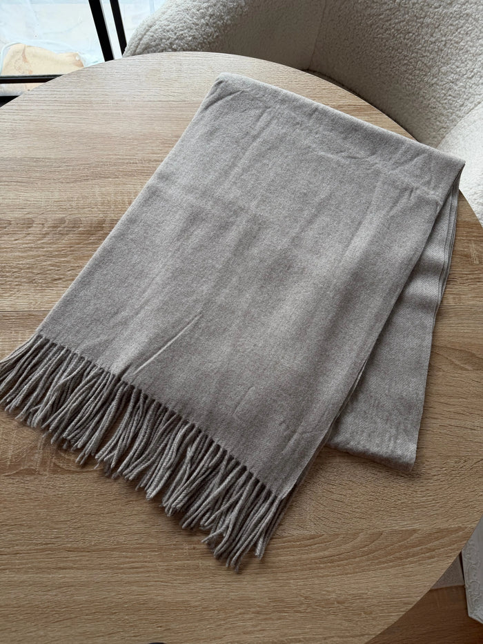 Écharpes à franges cashmere DS.Sélection
