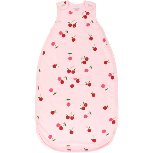 Ecolino® Adjustable Toddler Sleep Bag, Organic Cotton, Universal Size: 2 - 4 Years, Cherry