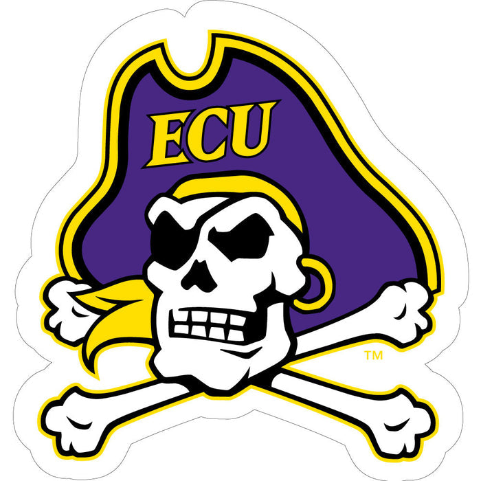ECU Skull & Cross Bones Magnet