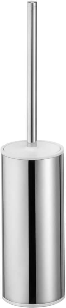 Edition Actis Floor Standing Toilet Brush Set, Polished Chrome or Matte Black - Keuco