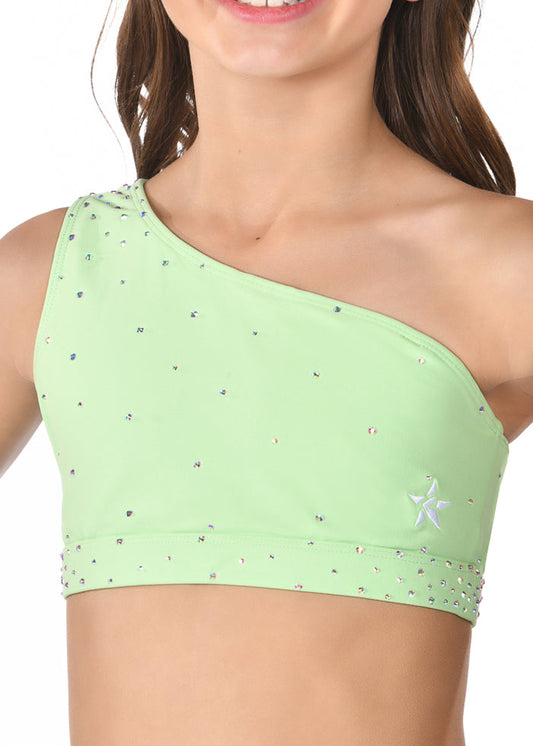 Elsa sports Bra in Pistachio