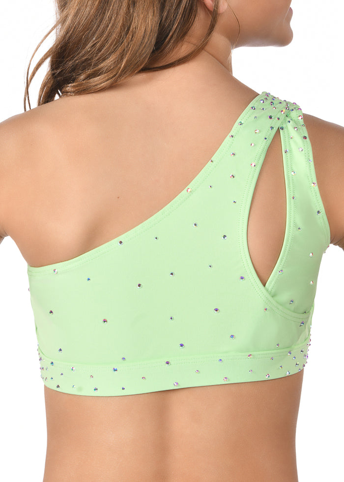 Elsa sports Bra in Pistachio