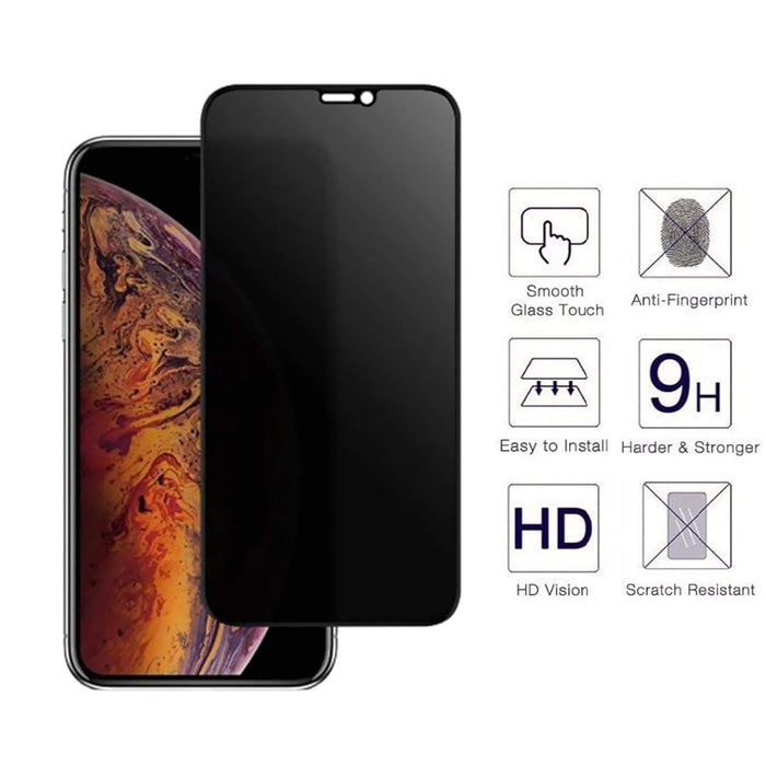 Fancy No Peek Privacy Tempered Glass Screen Protector