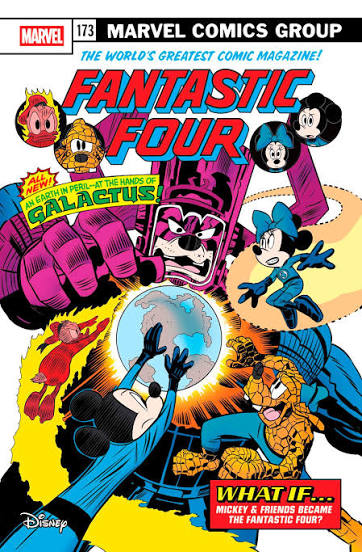 FANTASTIC FOUR: WHAT IF MICKEY AND FRIEDNS BECAME THE FANTASTIC FOUR