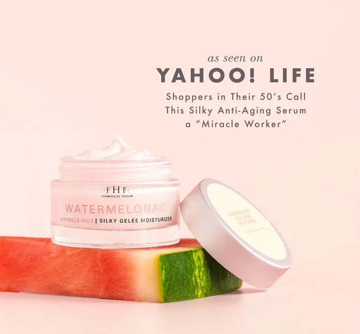 FarmHouse Fresh Serum Watermelonaid Hi-Bio Hemp Wrinkle-Out Silky Gelée
