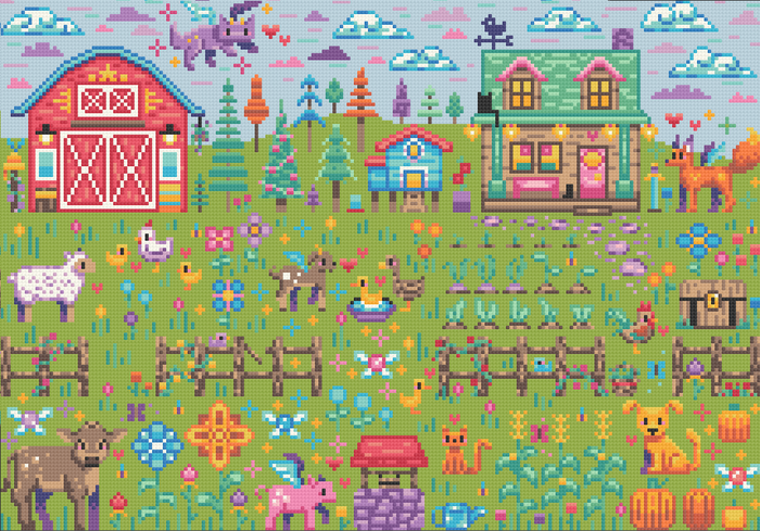 Farming Magic | Pixel Charted
