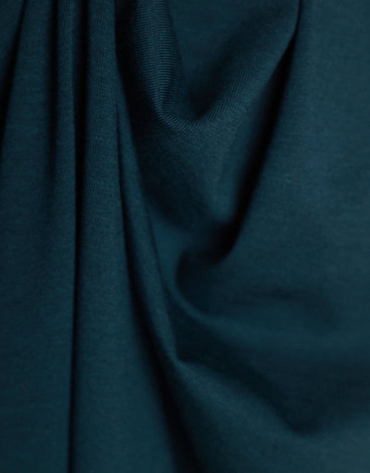Forest Teal Modal Jersey Fabric, Atelier Brunette