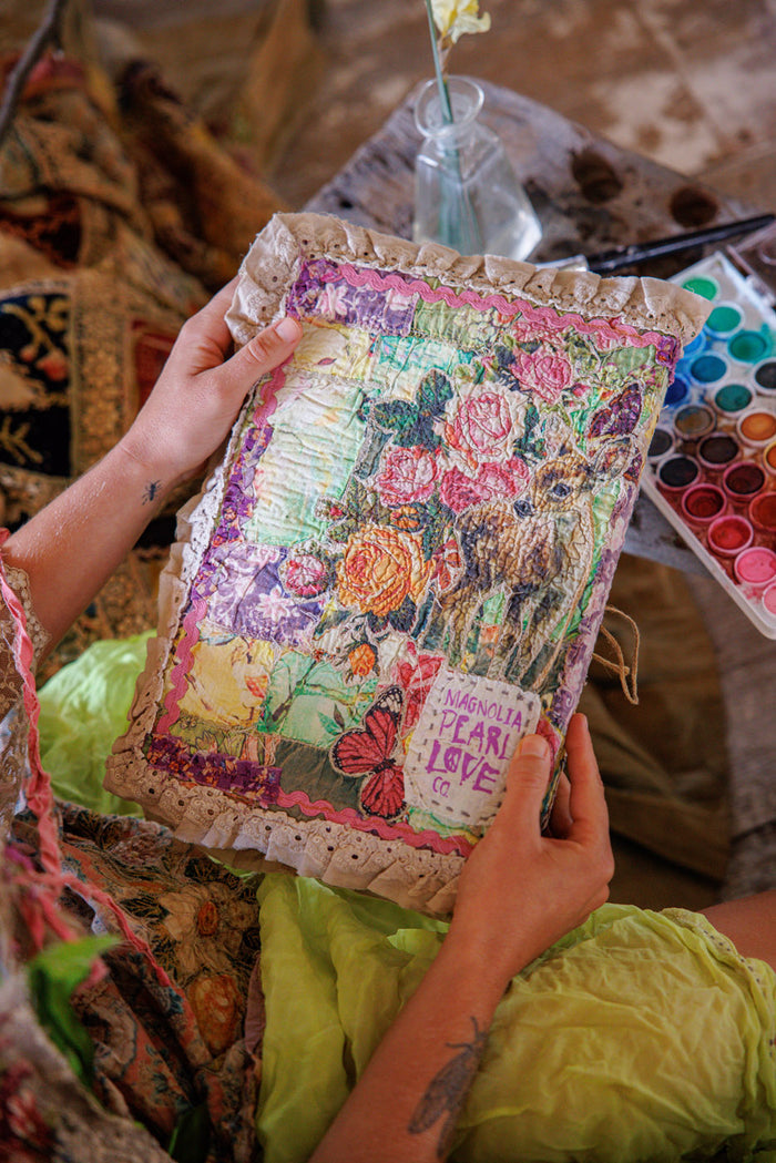 Freddy Patchwork Notebook Magnolia Pearl Clothing