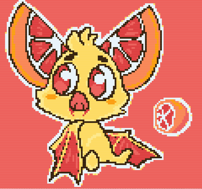 Fruit Bat | Cross Stitch Conversion