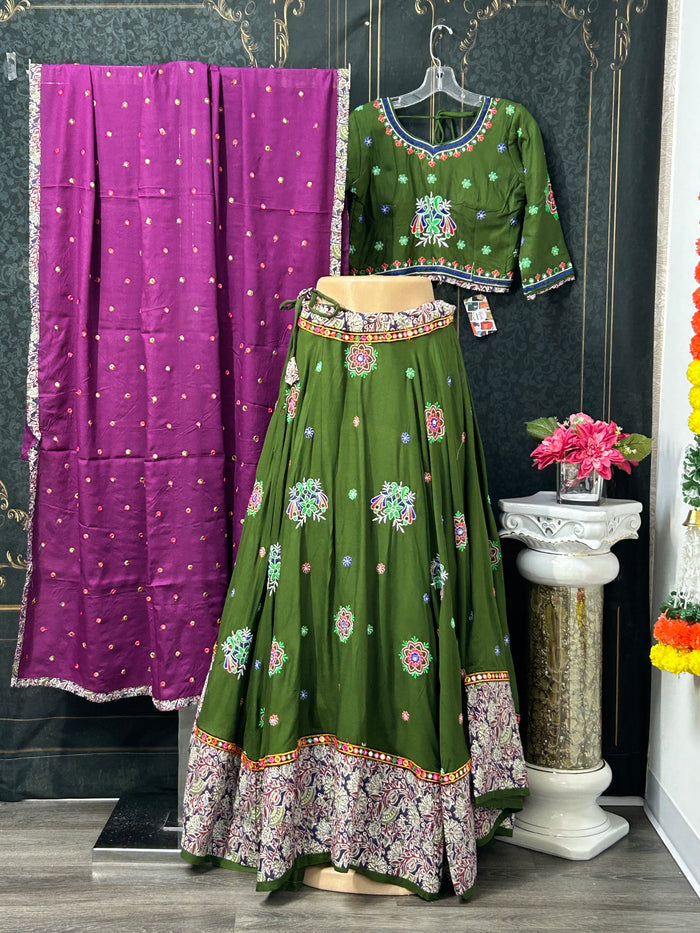 Garba chaniya choli by Kurti Connection USA
