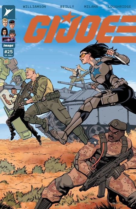 GI JOE #25 CVR I TOM REILLY WRAPAROUND FOIL VAR FOC 7/20/26