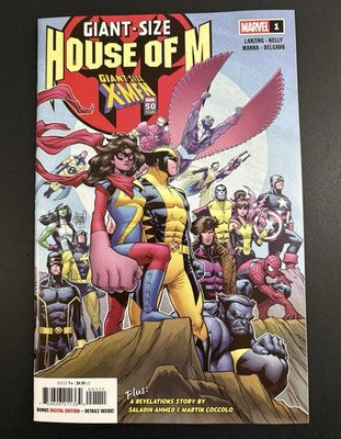 Giant-Size House of M #1 X-Men Cover A Marvel Comics 2025