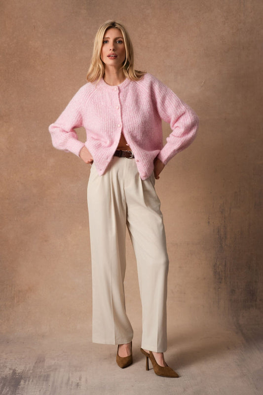 Gilet Violette - Rose
