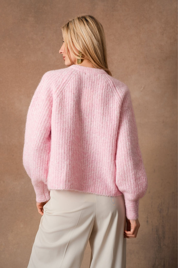 Gilet Violette - Rose