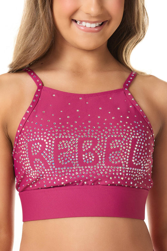 Gilmore sports Bra in Berry