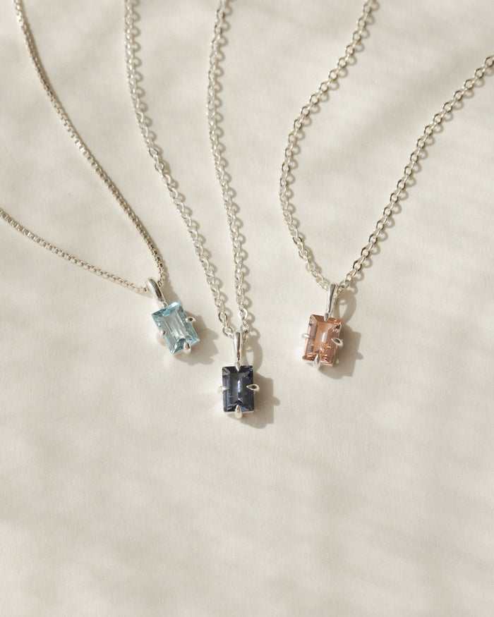 Grand Baguette Necklace