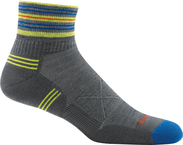 Gray Darn Tough Vertex 1/4 Ultra-Light Cushion 1009-Please call store for availability before ordering
