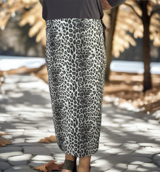 Grey Leopard 32"/33"  & 27"/29"Skirt