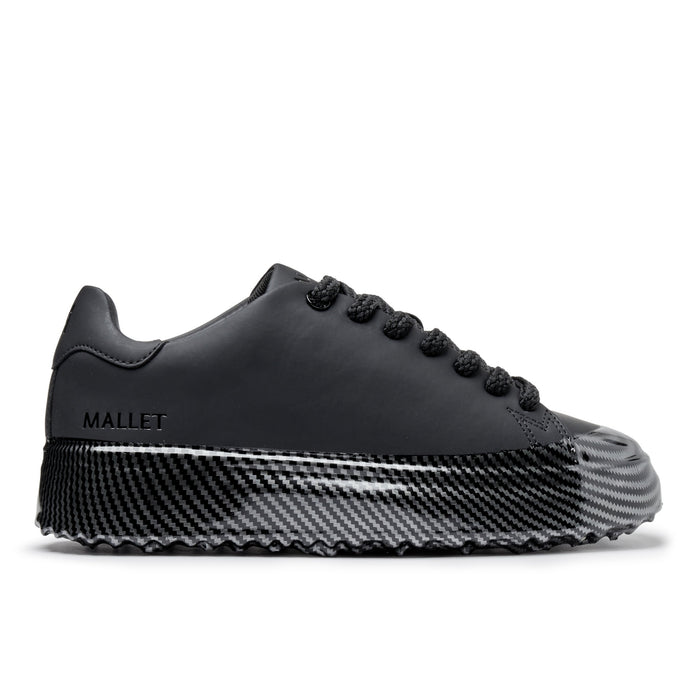 Mallet London GRFTR Lite Black Carbon Fibre Dip Mens Trainers