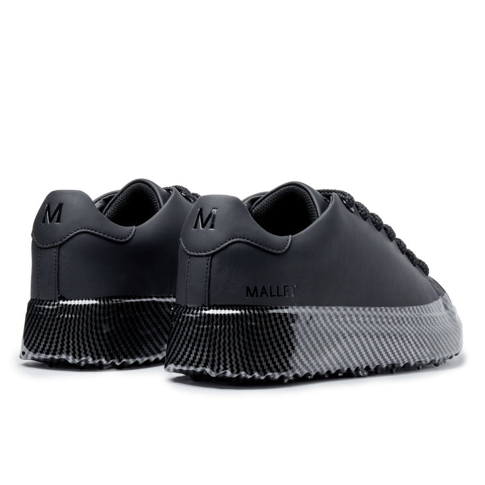 Mallet London GRFTR Lite Black Carbon Fibre Dip Mens Trainers