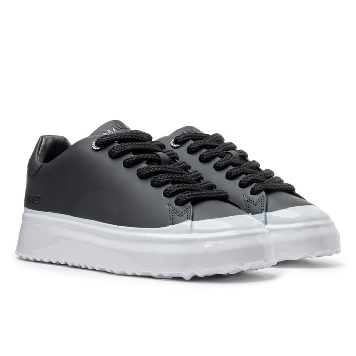 Mallet London GRFTR Lite Black Ice Dip Mens Trainers