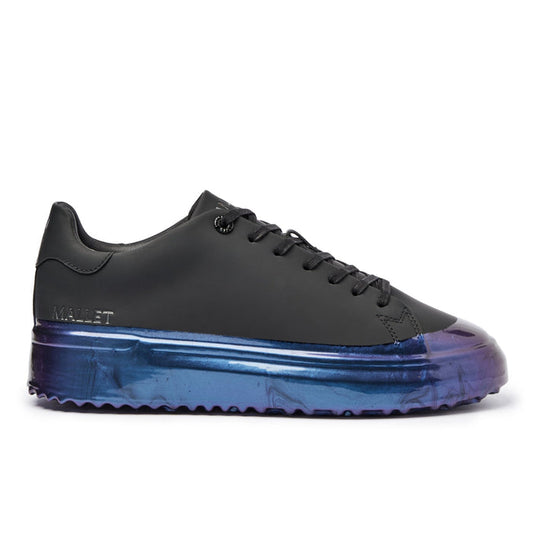 Mallet London GRFTR Lite Black Iridescent Dip Mens Trainers