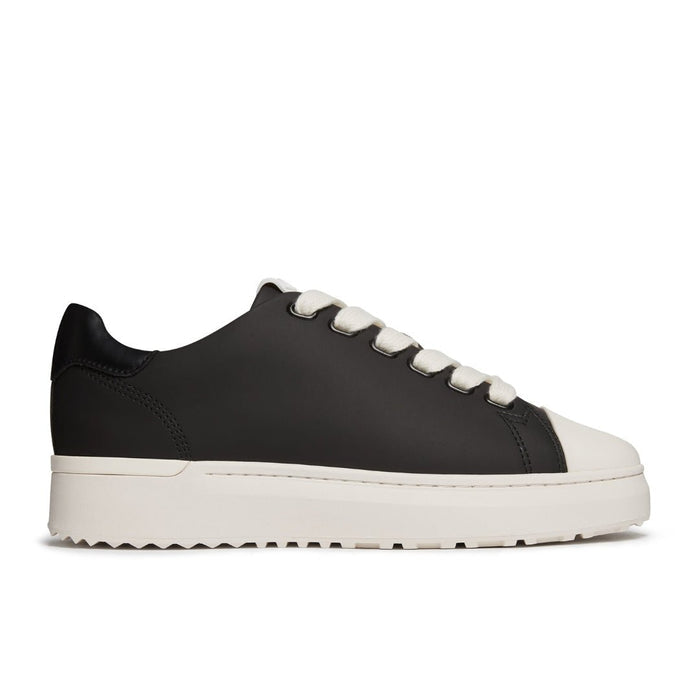 Mallet London GRFTR LTC Black Leather Mens Trainers