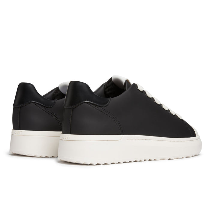 Mallet London GRFTR LTC Black Leather Mens Trainers