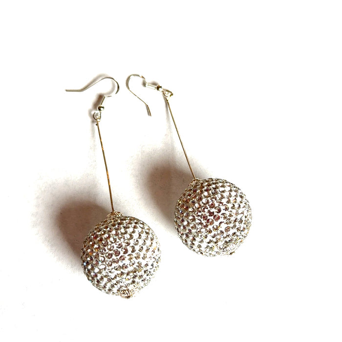 Style the Gumball Crystal Drop Earring exclusively at Born To Glam