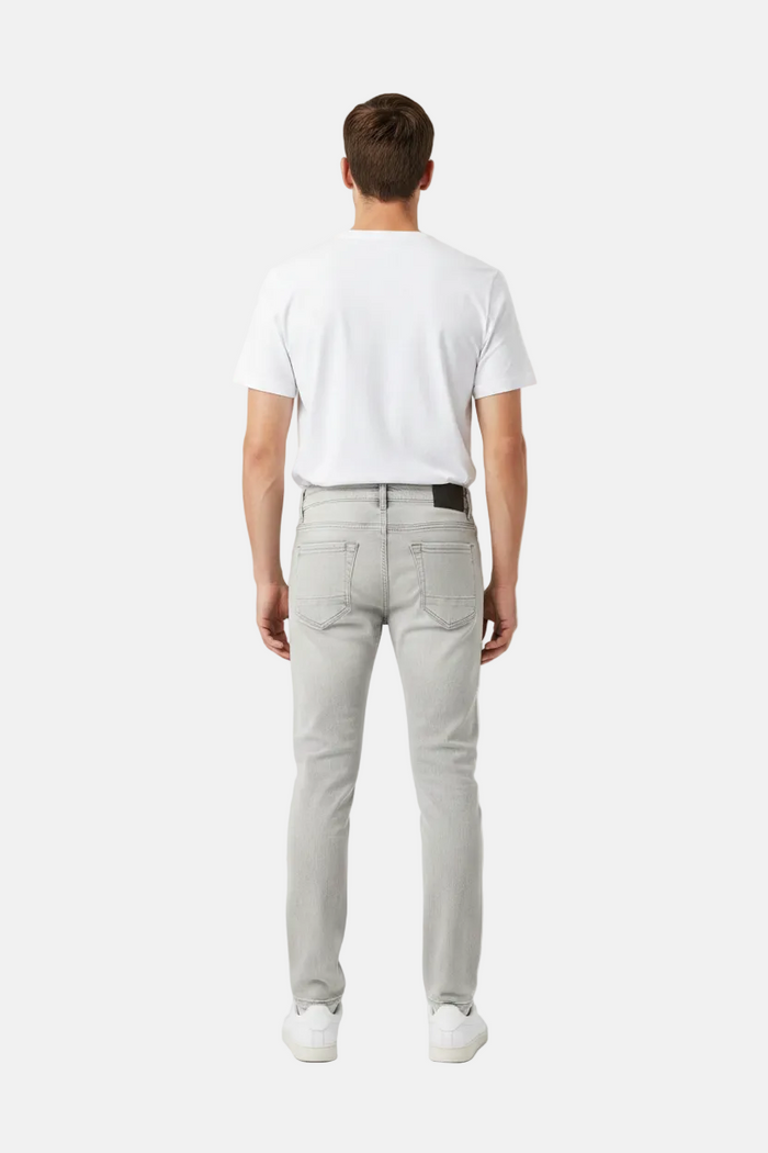Halvik Light Grey Jeans - Back