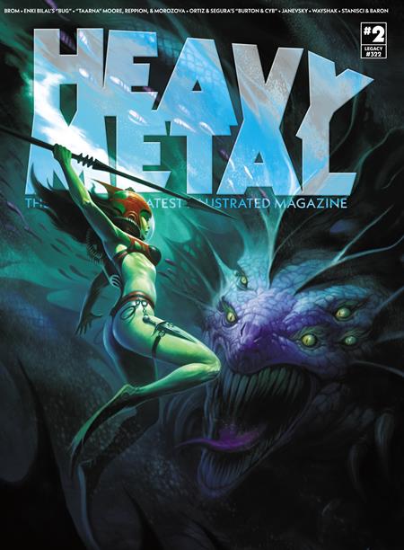 HEAVY METAL MAGAZINE #2 HC (MR) FOC September 7, 2026