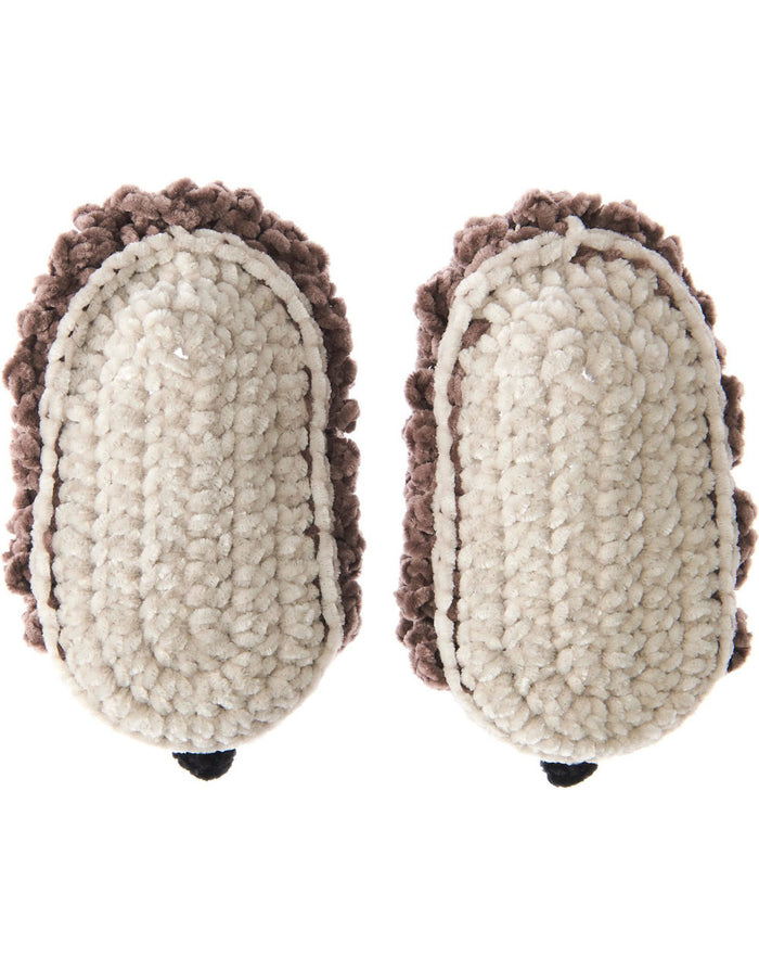 Hedgehog Baby Booties Ricorumi Crochet Kit