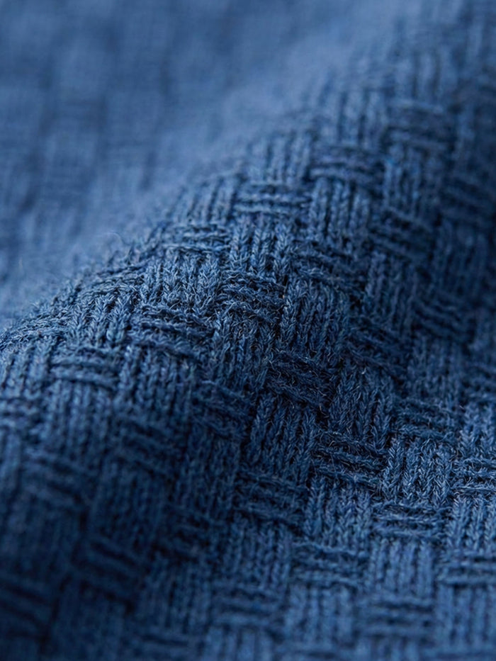 Het Tyvon marineblauwe T-shirt